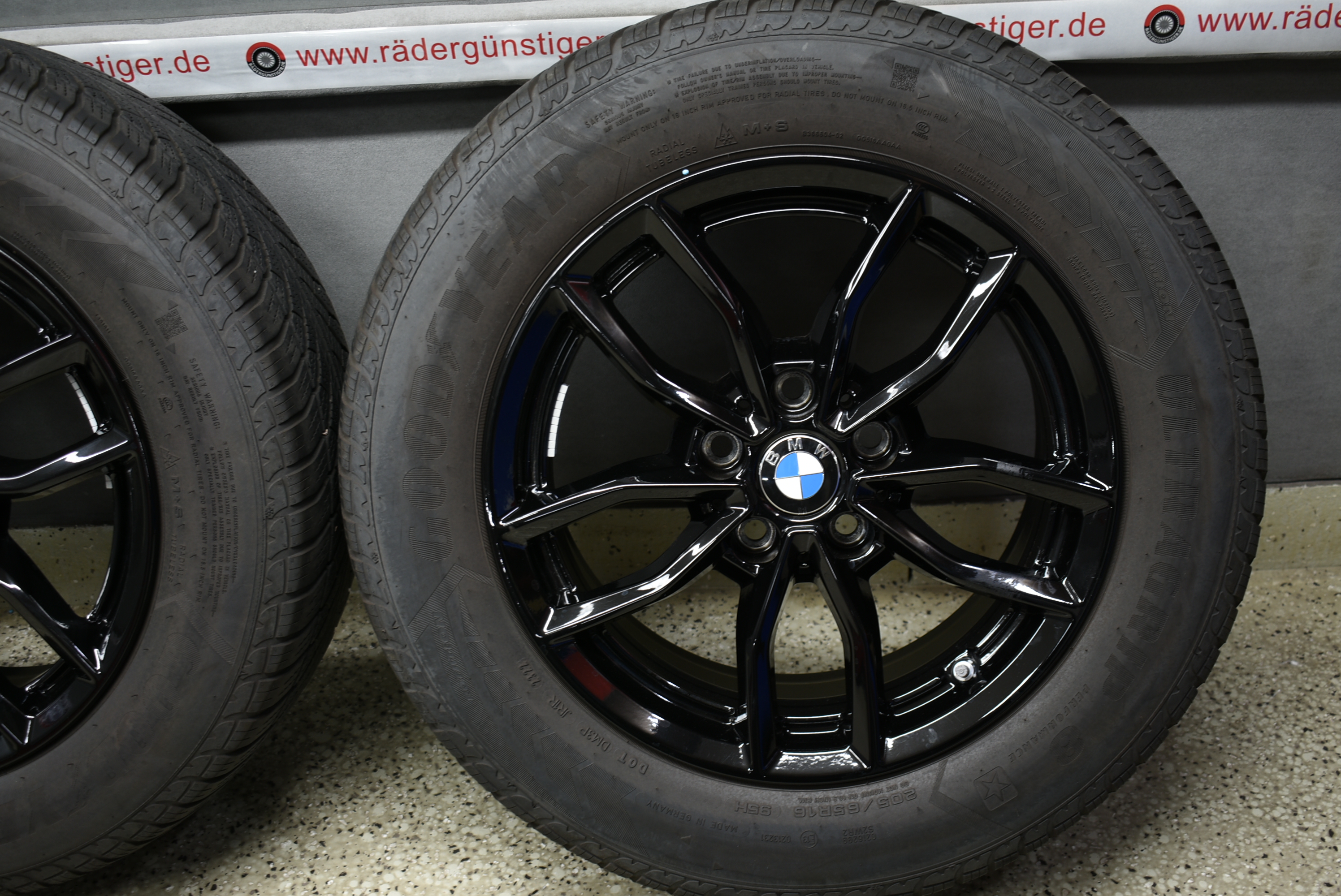 BMW 2er Active Tour U06 Alufelgen Winterräder 205 65 R16 95H Lager Nr. 1174 – Bild 7
