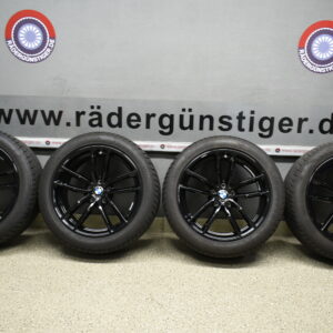 BMW 5er G30 G31 Alufelgen mit Winterreifen 245 45 R18 100V Lager Nr. 1175