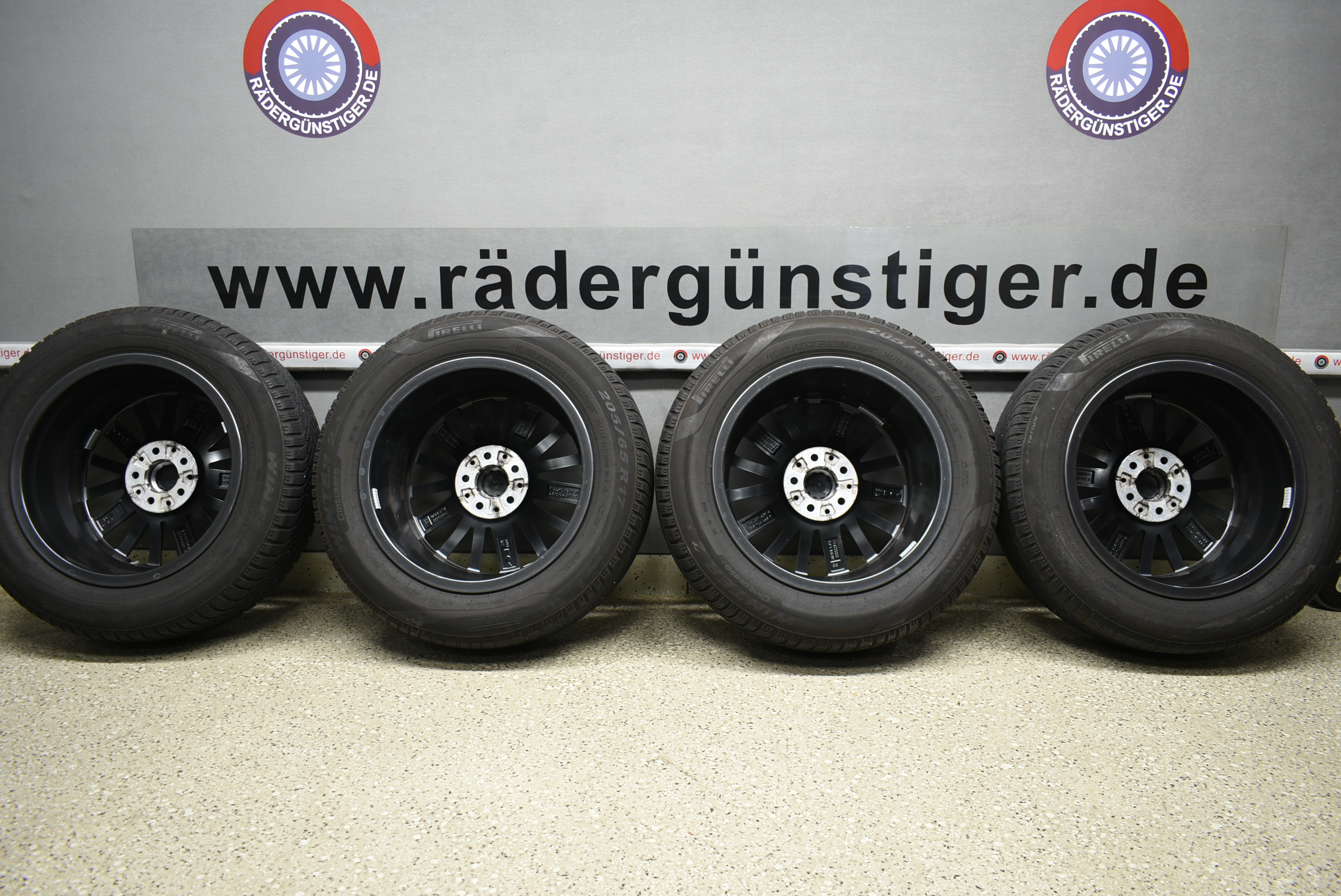 BMW X1 U11 X2 U10 Alufelgen mit Winterreifen 205 65 R17 100H Lager Nr. 1191 – Bild 11